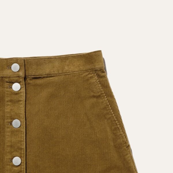 Corduroy Mini Skirt