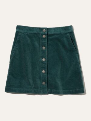 Corduroy Mini Skirt