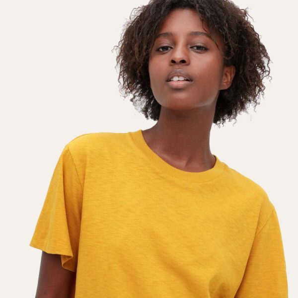 Ribbed Short Sleeve T-Shirt