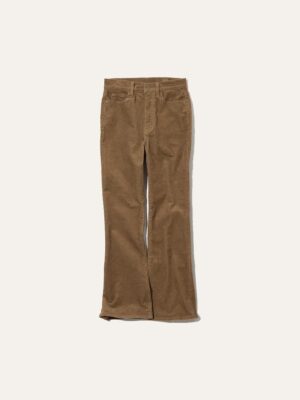 Corduroy Slim Flared Pants