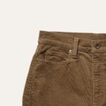 Corduroy Slim Flared Pants