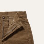 Corduroy Slim Flared Pants